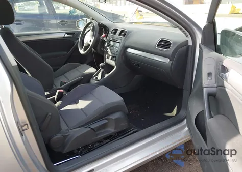 2011 Volkswagen Golf 2.5L 2-Door from USA, damaged, VIN WVWAB7AJ9BW209557